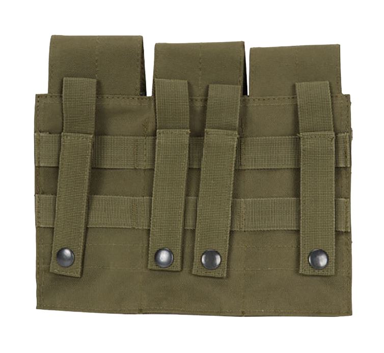 M4 Molle Dreifachmagazintasche mit Klettverschluss