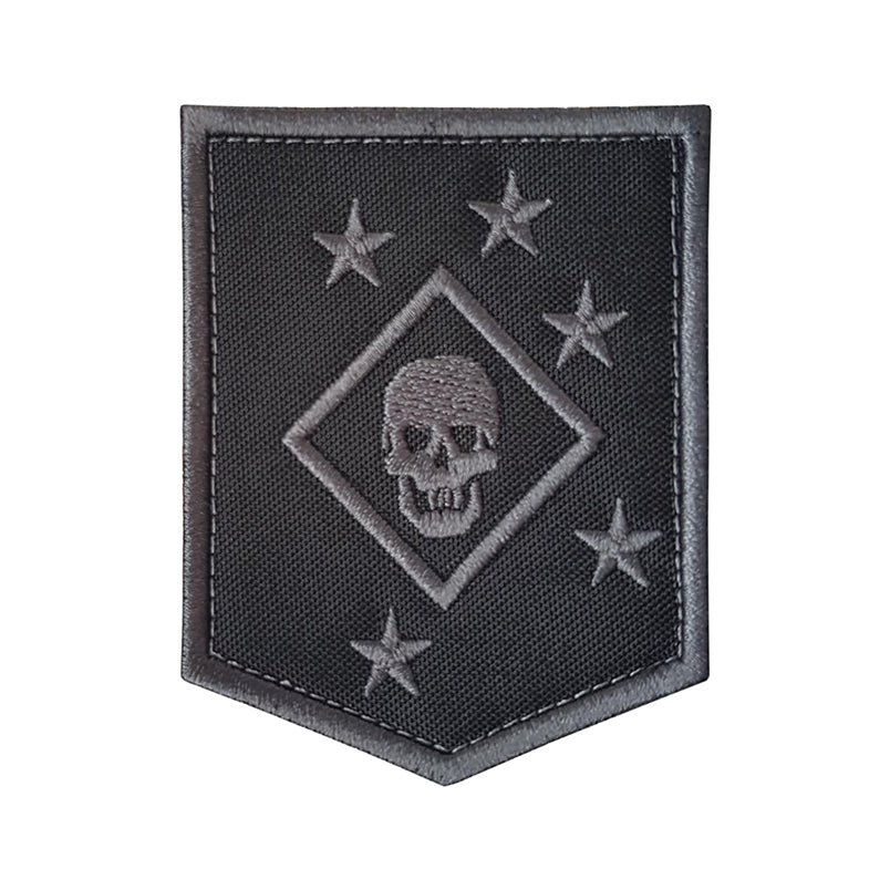 MARSOC Skull and Stars Logo Velcro Patch Marine Raider Regiment Klett Aufnäher