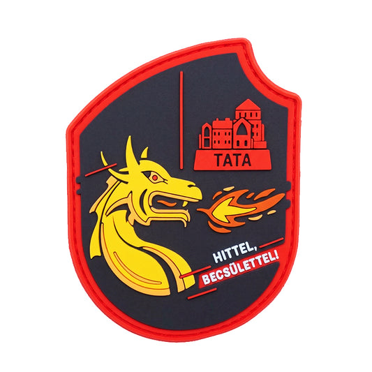 MH Klapka György 1st Armored Brigade PVC Patch Hungary TATA Velcro Hook and Loop Fastener Patch