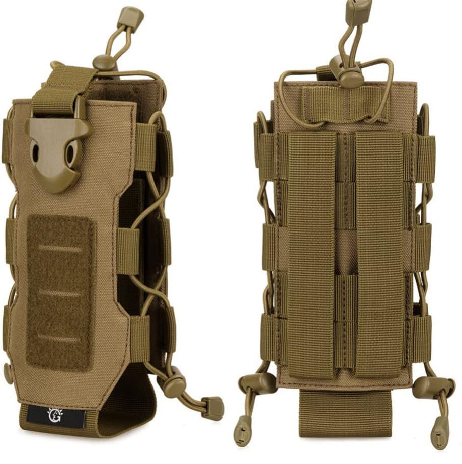 MOLLE Trinkflaschentasche / Funkgerätetasche – verstellbar für 0,3–0,85 L