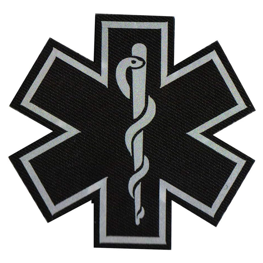 Medic Star of Life Airsoft Patch Sanitäter Stern Softair Aufnäher