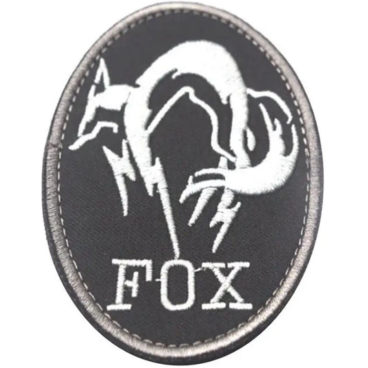 Metal Gear Solid Cosplay Velcro Patch Fox Force Operation X Klett Aufnäher