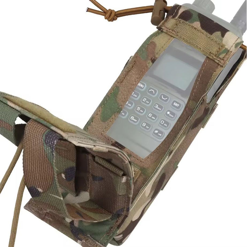 Molle Airsoft Drop Down Radio Pouch PRC 152 / 148 Funkgerättasche