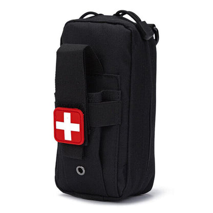 Kompakte MOLLE Erste-Hilfe-Tasche – Taktisches IFAK mit Tourniquet-Fach