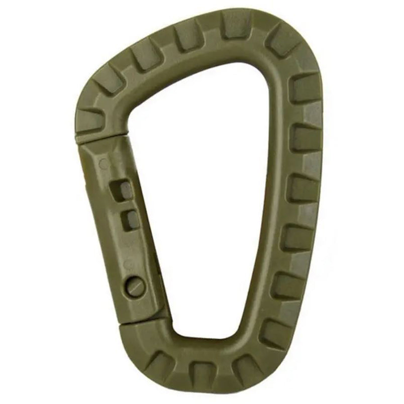 Molle Tactical Karabinerhaken Outdoor Karabiner aus Kunststoff