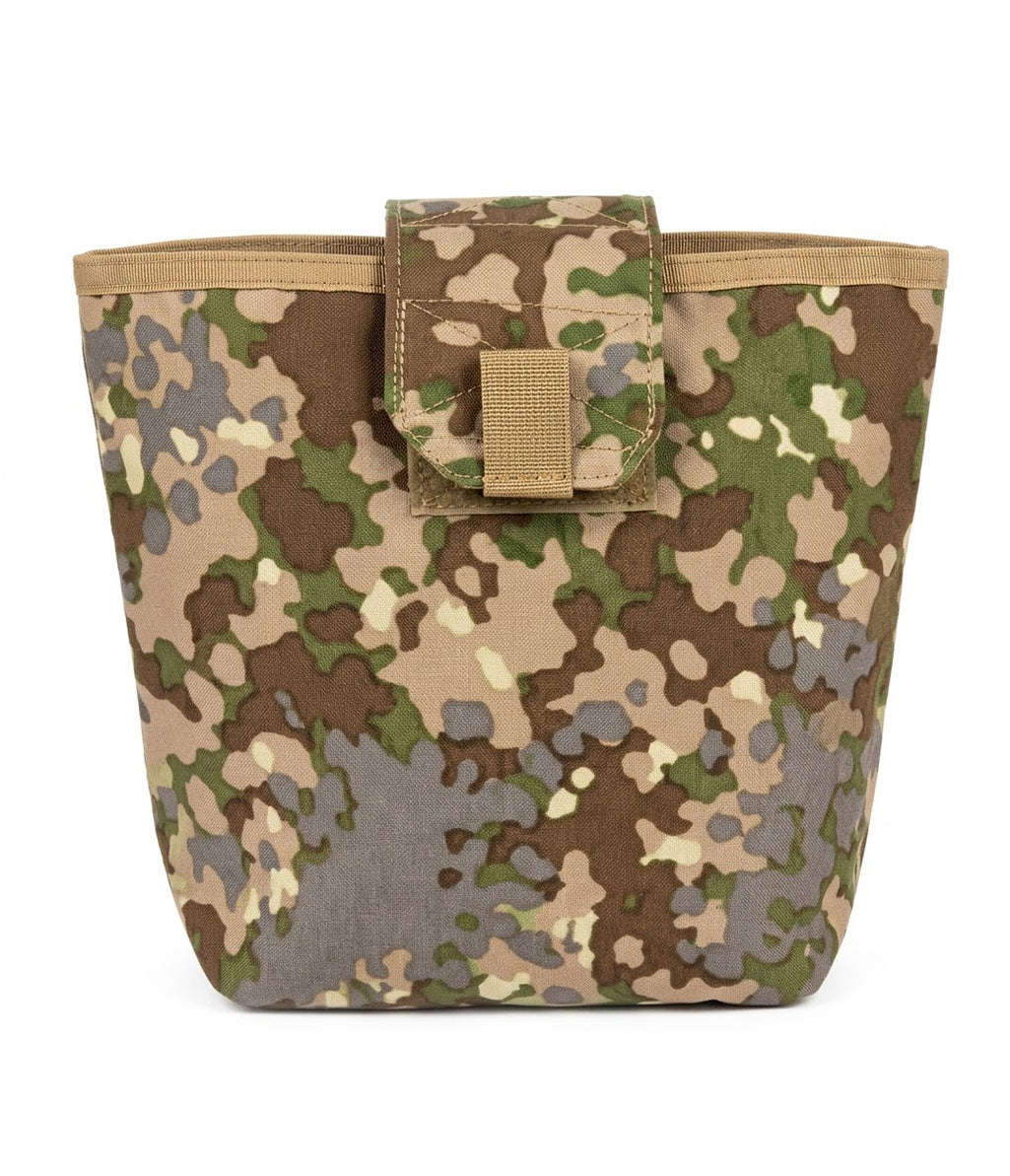 Multitarn Dump Pouch MOLLE – Bundeswehr kompatible Mag Drop Tasche faltbar | Tactical Reload Pouch