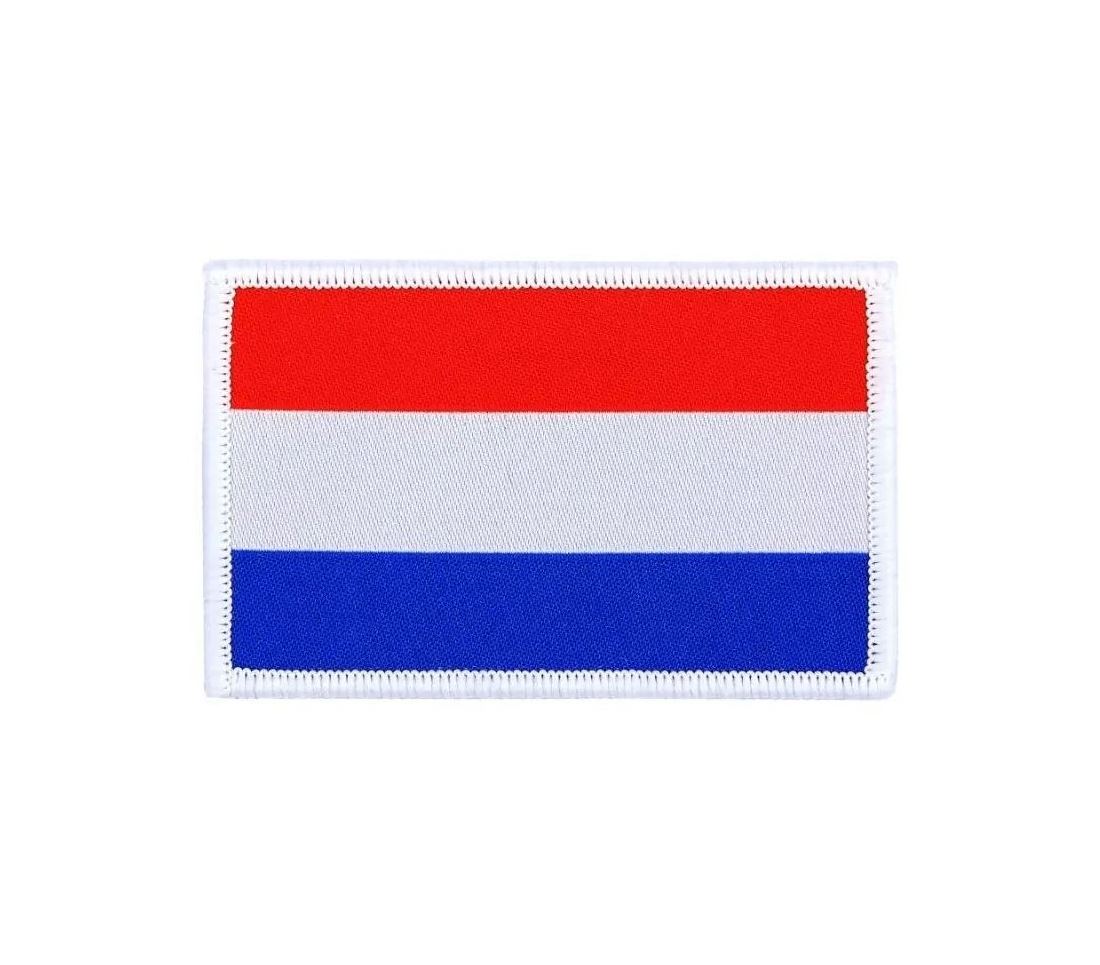 Netherlands Tactical Stoff Klett Patch Niederlande Holland Fahne Flagge