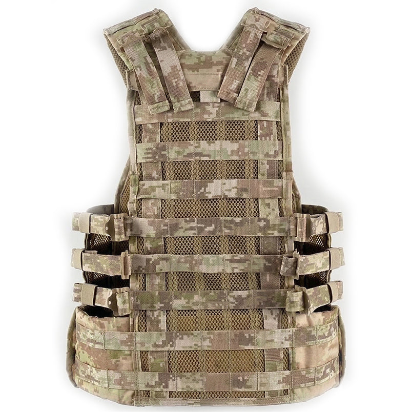Original 6Ш117 Ratnik Load Bearing System (Technikom) – EMR Desert / Mountain Tarn, Komplettset dokumentiert (2020)