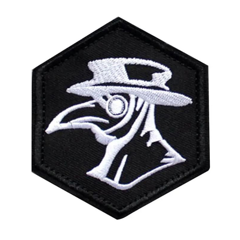 Pestdoktor Airsoft Patch Plague Doctor Softair Velcro Patch