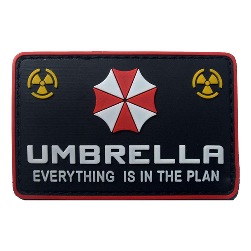 Resident Evil Nuke Velcro PVC Patch Capcom Umbrella Corporation Cospla ...