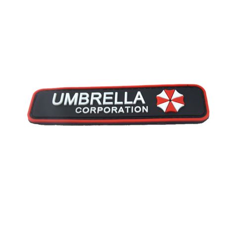 Resident Evil Aufnäher Umbrella Corporation Schriftzug Patch