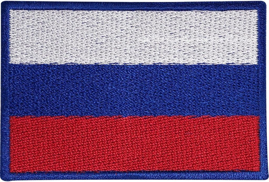 Russia Tactical Flag Fabric Velcro Patch Russia