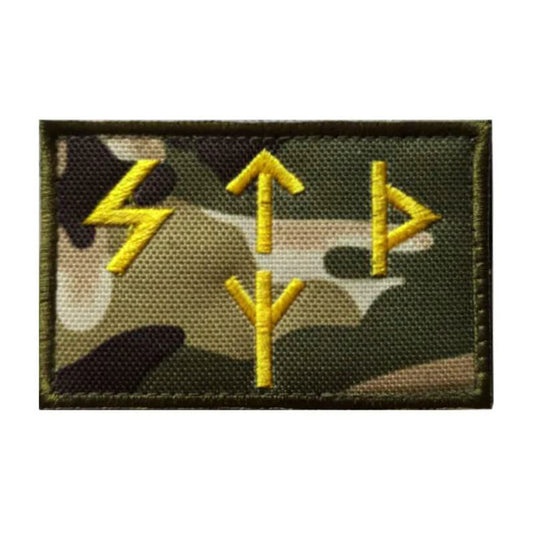 STD Slavic Rune Velcro Patch FSB Alpha Operator Multicam Klett Aufnäher