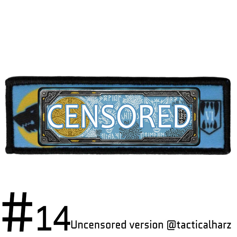 #14 Frostwolves of Fenryka Velcro Patch TAC-HAMMER