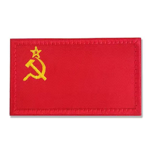 Soviet Union Flag Velcro Patch USSR Hammer and Sickle Red Army Velcro Patch