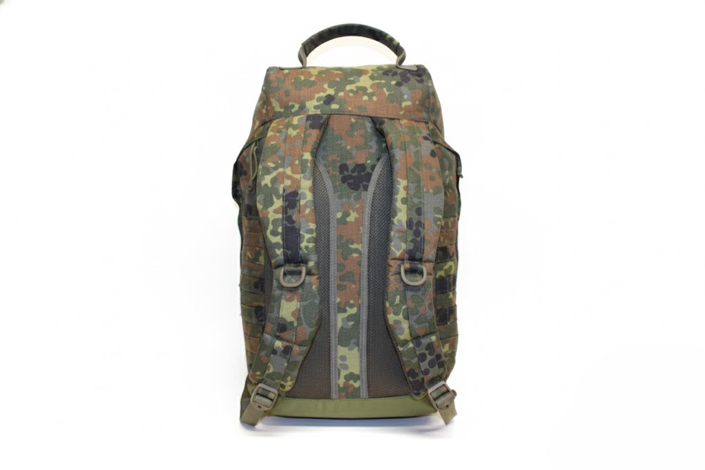Taktischer Recon Assault Pack – 55 Liter – handgefertigt im Harz – 5-Farben-Flecktarn