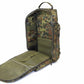 Taktischer Recon Assault Pack – 55 Liter – handgefertigt im Harz – 5-Farben-Flecktarn
