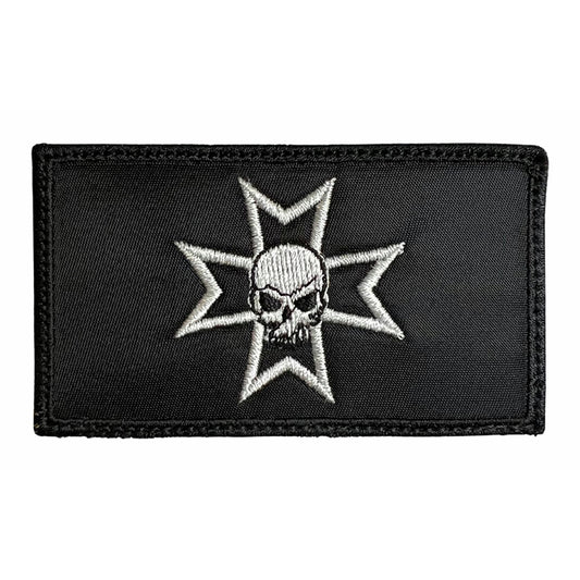 Black Templars Velcro Patch Warhammer Imperium Skull Velcro Patch