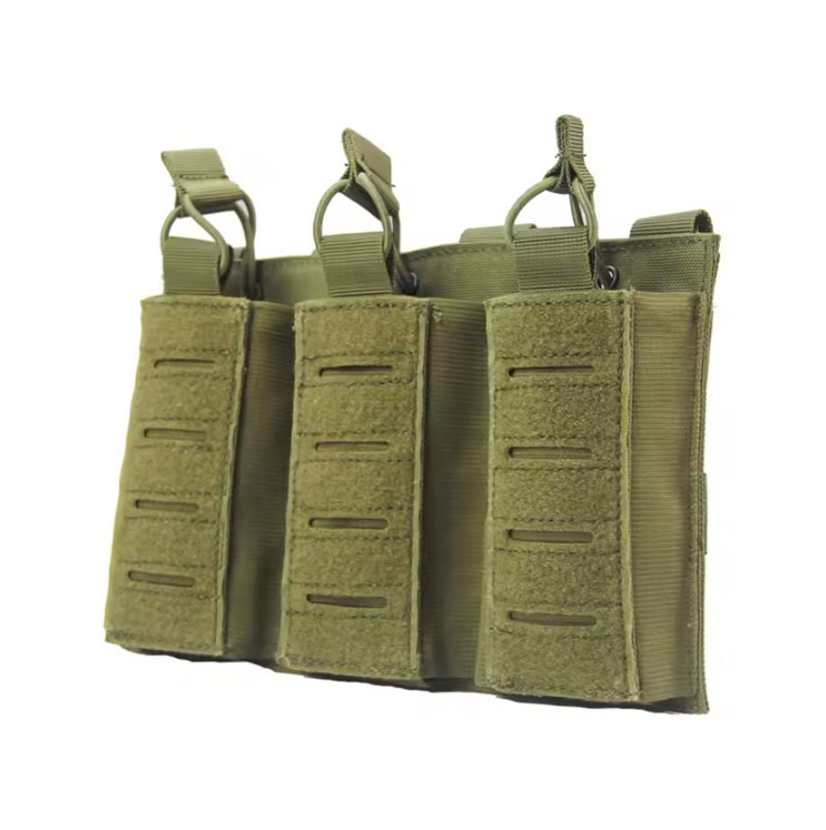 Triple Mag Pouch MOLLE – Taktische Magazintasche für M4/M16/AK
