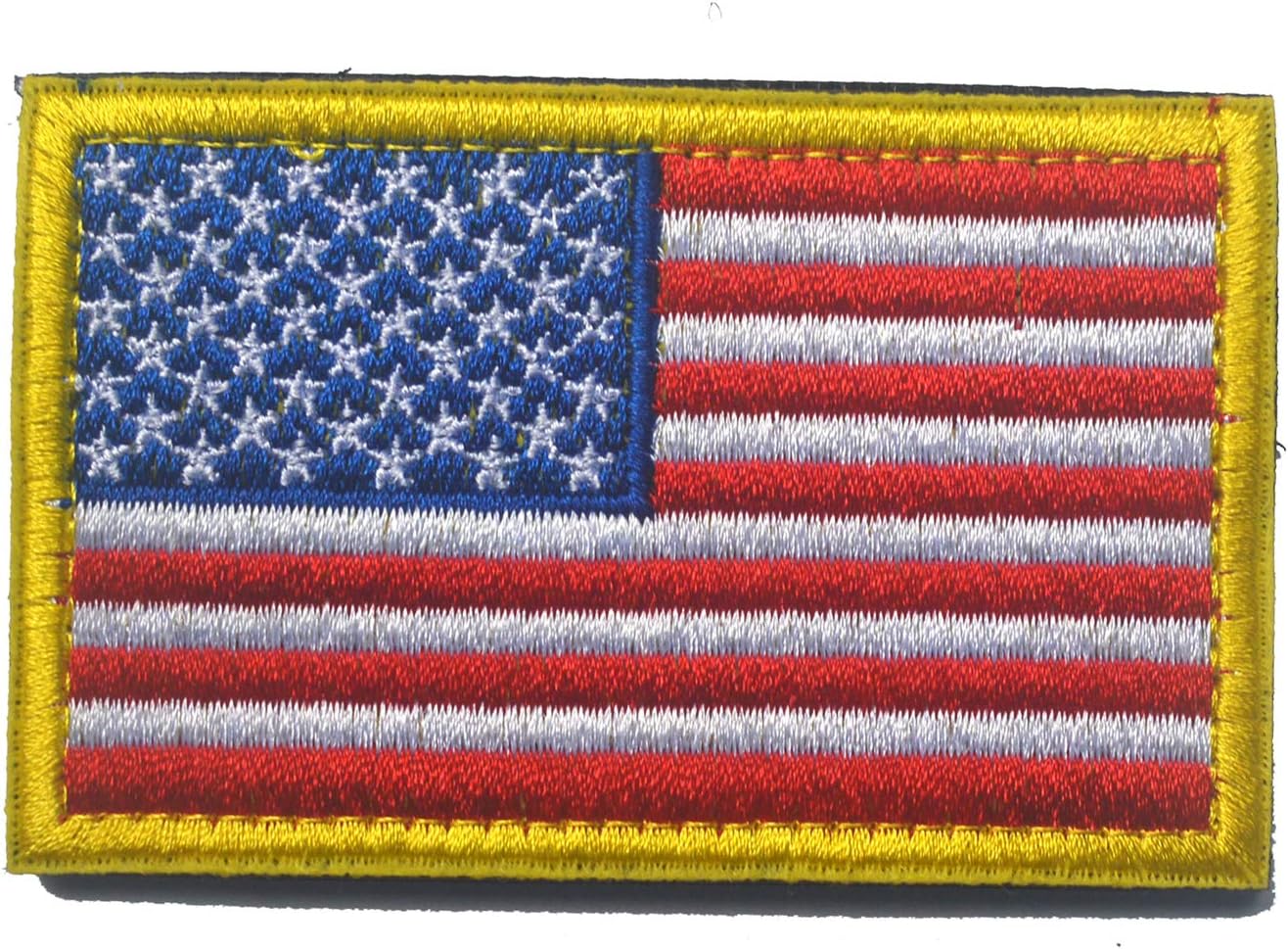 USA Flag Tactical Fabric Velcro Patch America United States of America