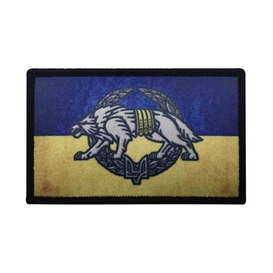 Ukraine Special Operations Forces Velcro Patch Ukrainische Flagge Aufnäher