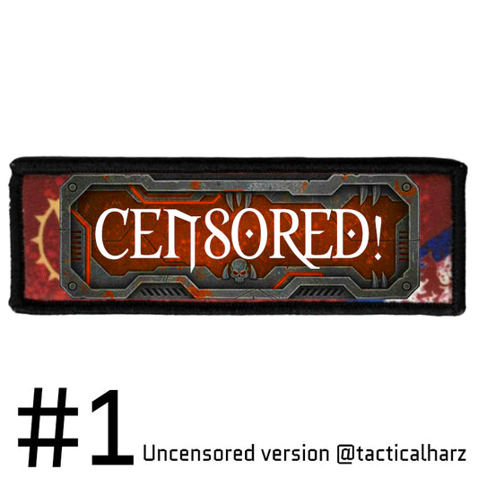 Blood Reavers of Achron Velcro Patch TAC-HAMMER