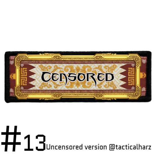 #13 Storm Riders of Khagan Velcro Patch TAC-HAMMER