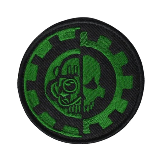 Warhammer Adeptus Mechanicus Velcro Patch Cult Mechanicus Stoff Aufnäher