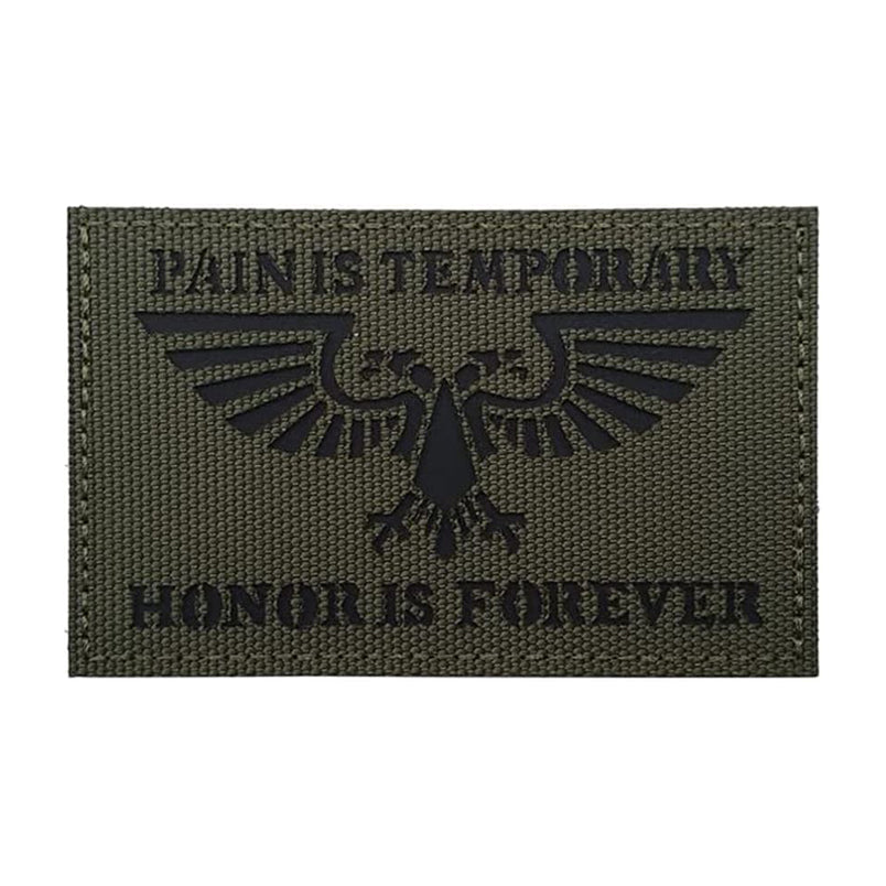 Warhammer 40K Aquila Pain is Temporary Honor is Forever Patch Aufnäher