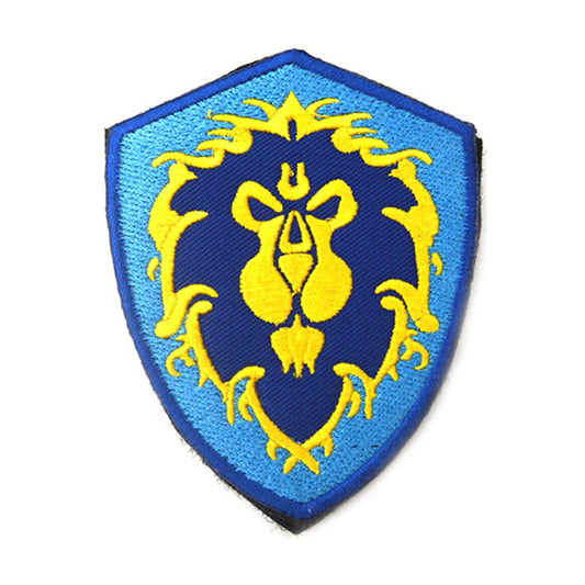 World of Warcraft Alliance Airsoft Velcro Patch WoW Blizzard Softair Velcro Patch