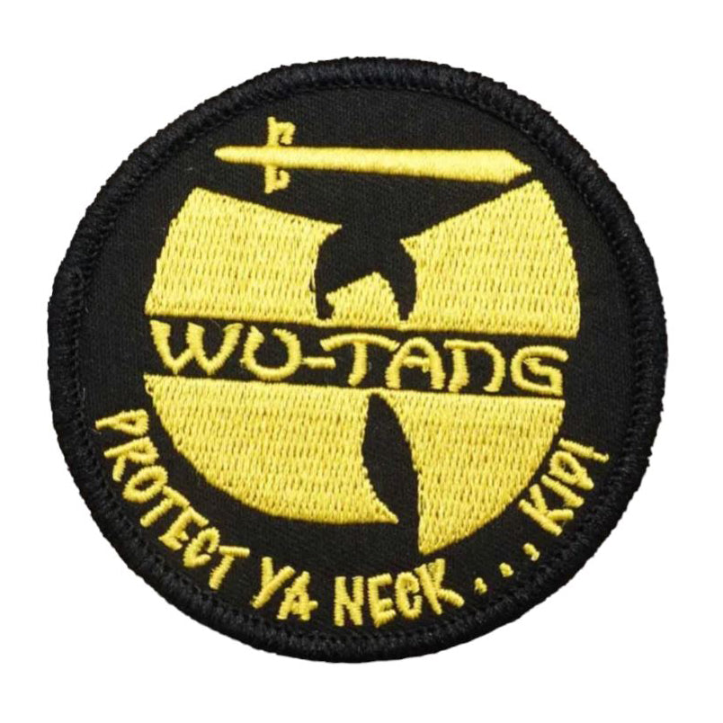 Wu Tang Clan Velcro Patch Wu-Tang Protect Ya Neck Kid! Velcro patch