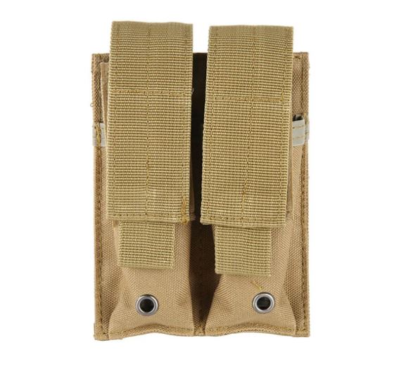 Molle double magazine pouch for pistols