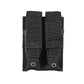 Molle double magazine pouch for pistols