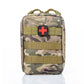 Taktische Erste Hilfe Tasche mit Rotkreuz Patch Molle Pouch