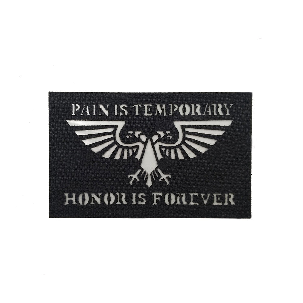 Warhammer 40K Aquila Pain is Temporary Honor is Forever Patch Aufnäher