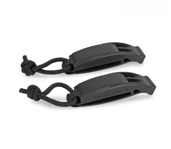 Mil-Tec Tactical signal whistle survival whistle Molle set of 2