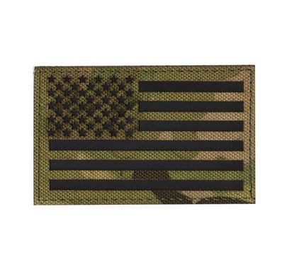 USA Flag Tactical Multicam Velcro Patch America United States of America