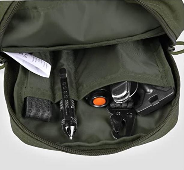 Borsa Da Cintura Tattica MiOYOOW, Tasche Utility Molle, In Tessuto Oxford 600D, 17x11x7 Cm, Per Escursionismo E Campeggio