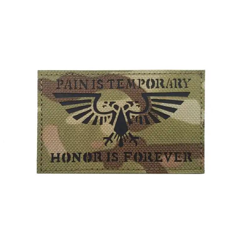 Warhammer 40K Aquila Pain is Temporary Honor is Forever Patch Aufnäher