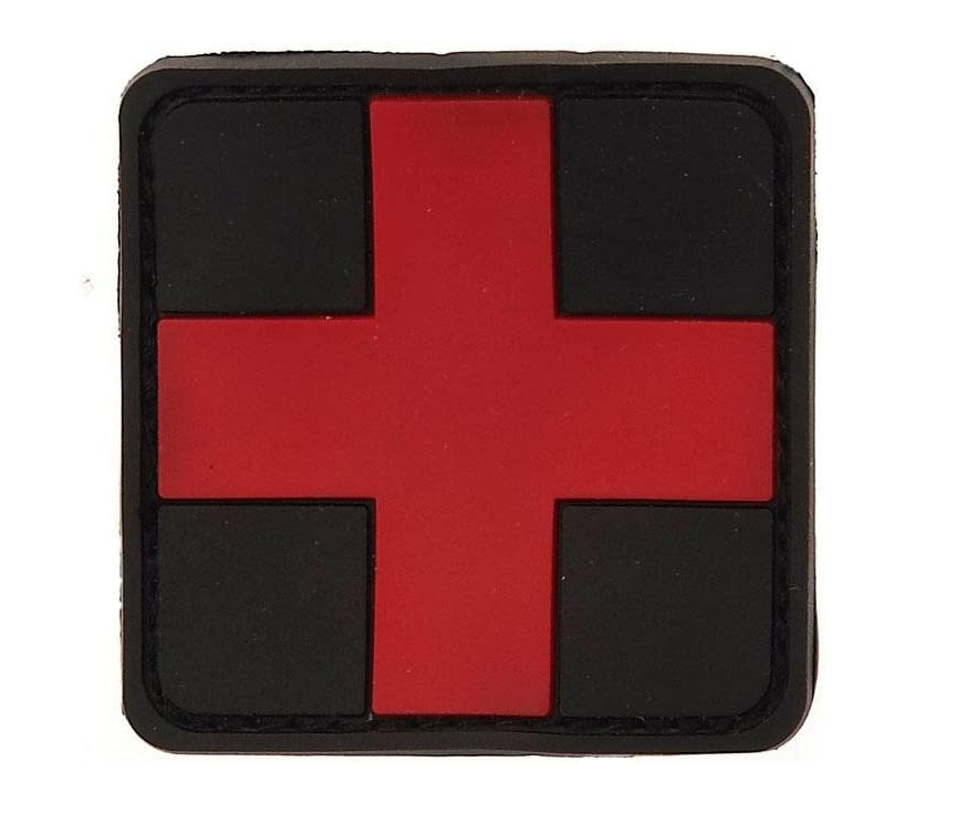 Paramedic Sanitäter First Aid Rotkreuz Patch für Erste Hilfe Kit