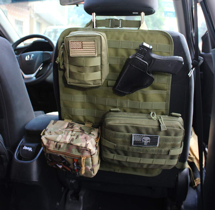 Tactical Molle Fahrzeugsitzbezug Plattform für KFZ Rücksitz