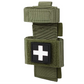 Tourniquet EMT MOLLE mount for SOF-T and CAT with Red Cross patch