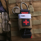 Tourniquet EMT MOLLE mount for SOF-T and CAT with Red Cross patch