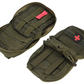 Tactical first aid bag with Rotkreuz Patch Molle Pouch